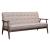 Rocky Tufted Fabric Sofa
