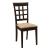 Gabriel Microfiber Lattice Back Side Chair