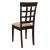 Gabriel Microfiber Lattice Back Side Chair