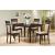 Gabriel Microfiber Side Chair with Upholstered Back