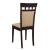 Gabriel Microfiber Side Chair with Upholstered Back