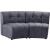Limitless Modular Velvet Loveseat