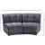 Limitless Modular Velvet Loveseat