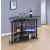 Amarillo Rounded 2-Tier Glass Top Bar Unit
