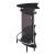 Amarillo Rounded 2-Tier Glass Top Bar Unit