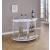 Amarillo Rounded 2-Tier Glass Top Bar Unit