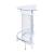Amarillo Rounded 2-Tier Glass Top Bar Unit