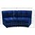 Limitless Modular Velvet Loveseat