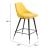Piccolo Tufted Velvet Counter Chair
