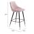 Piccolo Tufted Velvet Bar Chair