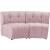 Limitless Modular Velvet Loveseat