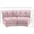 Limitless Modular Velvet Loveseat