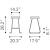 Bree Leatherette Counter Stool