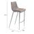 Magnus Leatherette Bar Chair