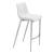 Magnus Leatherette Bar Chair