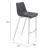 Magnus Leatherette Bar Chair