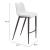 Magnus Leatherette Bar Chair