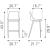 Magnus Leatherette Bar Chair