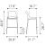 Ace Leatherette Bar Chair