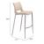 Ace Leatherette Bar Chair