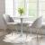 Opus Round MDF/Steel Dining Table