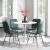 Opus Round MDF/Steel Dining Table