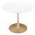 Opus Round MDF/Steel Dining Table