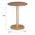 Alto Round MDF/Steel Bistro Table