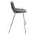 Desi Faux Leather/Steel Counter Stool