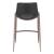 Desi Faux Leather/Steel Counter Stool