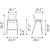 Desi Faux Leather/Steel Counter Stool