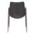 Desi Faux Leather/Steel Dining Chair