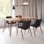 Desi Faux Leather/Steel Dining Chair