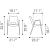 Desi Faux Leather/Steel Dining Chair