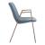 Desi Faux Leather/Steel Dining Chair