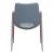 Desi Faux Leather/Steel Dining Chair