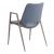 Desi Faux Leather/Steel Dining Chair