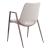 Desi Faux Leather/Steel Dining Chair