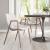 Desi Faux Leather/Steel Dining Chair