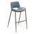 Desi Faux Leather/Steel Barstool