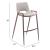 Desi Faux Leather/Steel Barstool