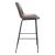 Byron Faux Leather/Steel Barstool