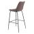 Byron Faux Leather/Steel Barstool
