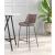 Byron Faux Leather/Steel Barstool