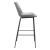 Byron Faux Leather/Steel Barstool