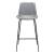 Byron Faux Leather/Steel Barstool