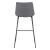 Byron Faux Leather/Steel Barstool