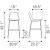 Byron Faux Leather/Steel Barstool