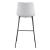 Byron Faux Leather/Steel Barstool