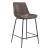 Byron Faux Leather/Steel Counter Stool